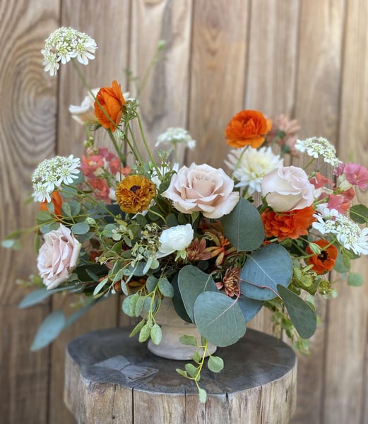 Farm Grown Wedding Flowers for a Full Bridal Party and Reception – Florists – photo 2