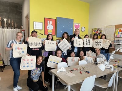 Block-Print Your Own Tote Bag! Travels to You – Experiences