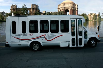 20 Passenger Limo Bus with Dance Pole Luxury Rental for Any Event – Transportation