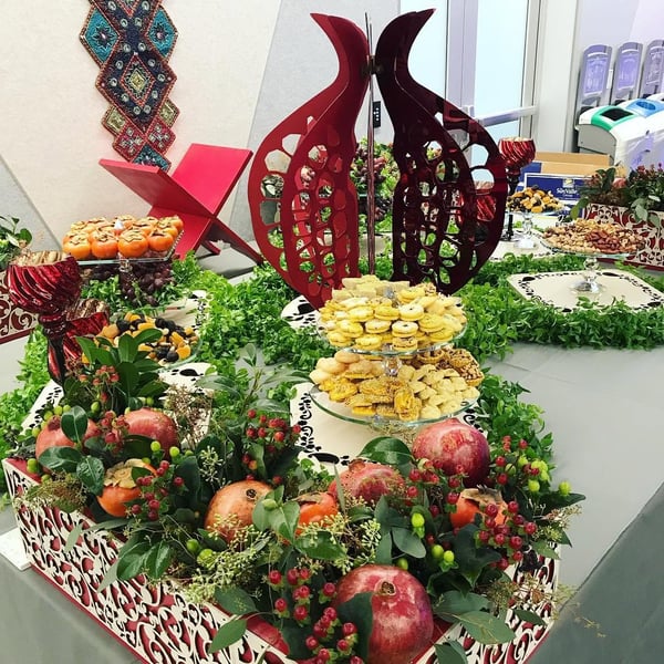Holiday Centerpieces for Yalda Night – Decoration