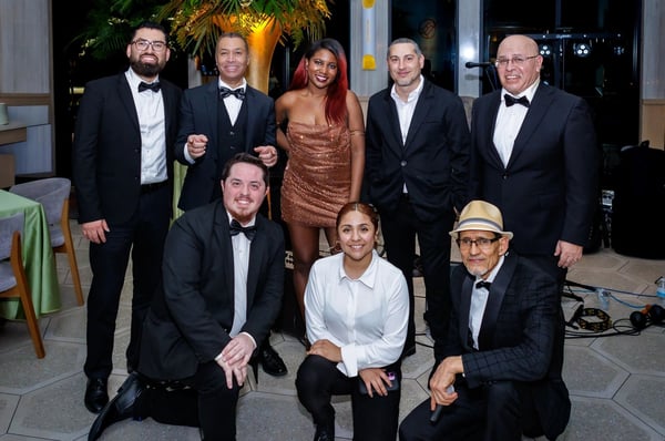 Five-Piece Latin Wedding Band with Female Singer and Bilingual MC – Bands