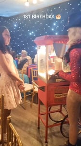 Cotton Candy and Popcorn Servers for Birthday Parties – Entertainers