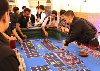 Monte Carlo Night Casino Rental Package for School Events – Entertainers