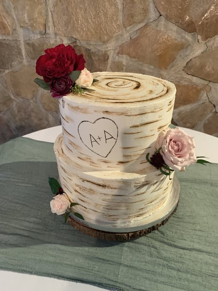 Custom Fondant Wedding Cake with Tasting, Delivery and Setup – Bakeries – photo 3