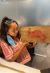 Creative String Art Workshop for (Instructor Travels) – Experiences