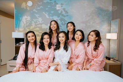 On-Location Bridesmaid Hair Styling for the Wedding Day Look – Beauty