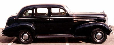 1937 Oldsmobile Touring Sedan Luxury Rental for Weddings & Events – Transportation