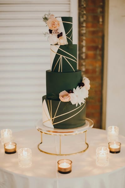 Custom Buttercream Wedding Cake Priced per Slice for Events – Bakeries – photo 2