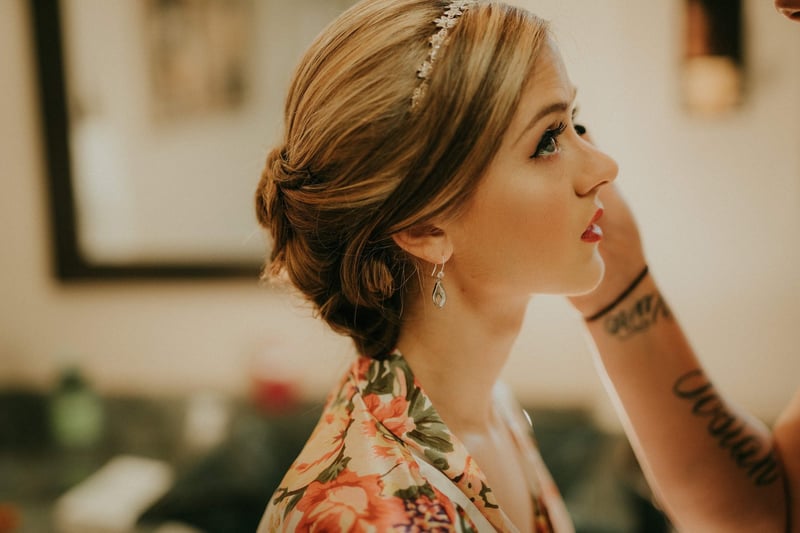 Bridal Makeup and Hair Service with Skincare Prep and Lashes – Beauty