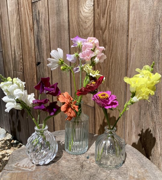 Farm Grown Wedding Flowers for a Small Bridal Party and One Table – Florists – photo 4