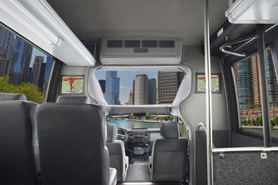 31 Passenger Executive Limo Bus (White) Luxury Rental for Parties – Transportation