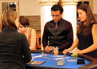 House Party Private Blackjack and Poker Casino Rental Package – Entertainers