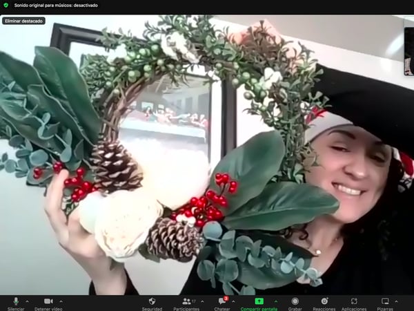 Virtual Seasonal Wreath Workshop: Create & Celebrate! – Experiences
