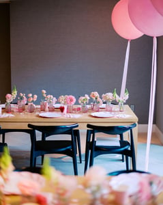 Pink Small Vase Table Decor for Elegant Gatherings and Dinners – Florists