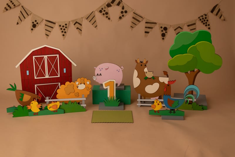 Barnyard Birthday Party Decor Rental – Decoration – photo 4