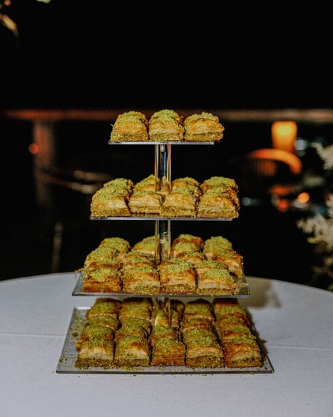 Classic Pistachio Baklava for Wedding Dessert Tables, per Piece – Bakeries – photo 3