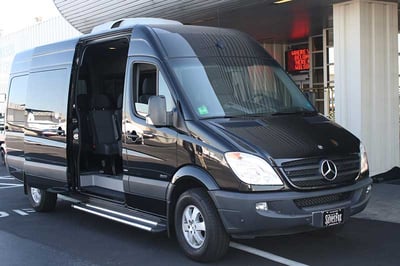 15 passenger Executive Sprinter Van Chauffeured Rental for Events – Transportation
