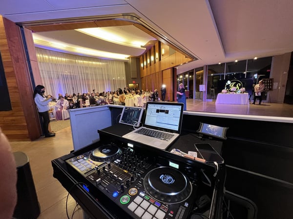 DJ Package with Sound System, Dance Floor Lighting and Requests – DJs