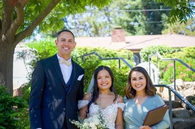 Silver Ceremony Wedding Officiant with Personalized Vows – Officiants