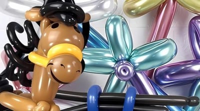 Kids Party Duo: Face Paint + Balloon Twisting (1 Artist) – Entertainers