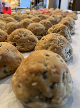 Custom Cookies for Events and a Wedding Dessert Table Spread – Bakeries