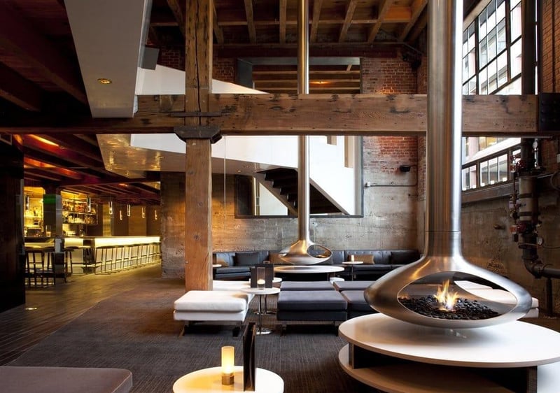 Restaurant Lounge and Bar with Suspended Fireplaces for 250 – Venues in San Francisco – photo 2