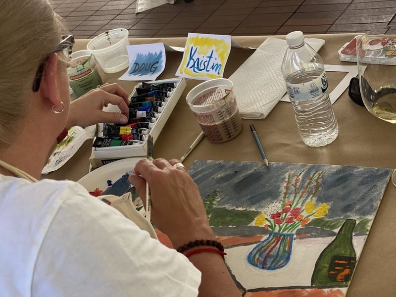 Painting Team Building Art Show – Experiences – photo 4
