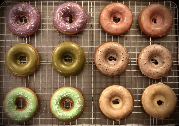 Bite Size Mochi Donut Dessert Box for Midsize Gatherings – Bakeries
