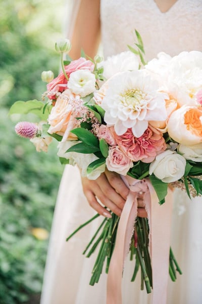 Custom Bridal Bouquet with Fresh Flower-Forward Floral Design – Florists – photo 2
