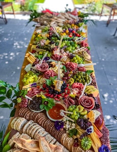 Large Flat Lay Grazing Table for Weddings and Parties – Catering