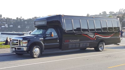 31 Passenger Executive Limousine Bus Rental for Weddings & Events – Transportation