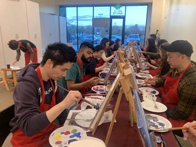 Onsite Paint and Sip for Your Office – Experiences