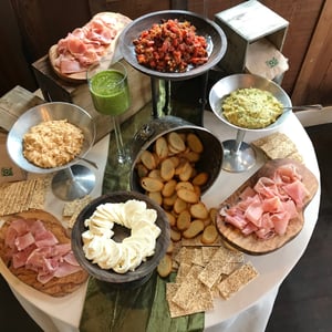 Heavy Hors d'Oeuvres Reception With Sonoma Bounty Stations – Catering