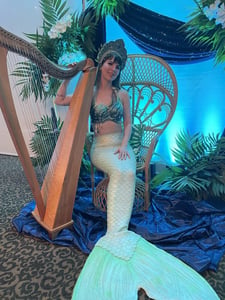 Mermaid or Harpist for Birthday and Milestone Events – Entertainers